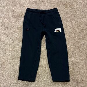 Jordan Kids Black Sweatpants with Logo